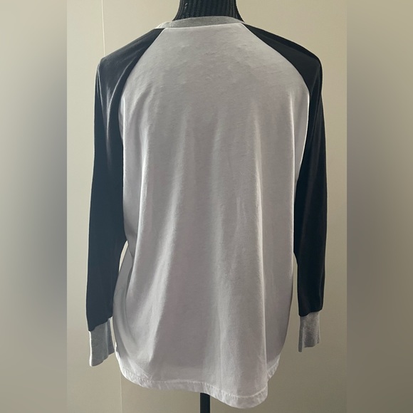 Mountain Ridge Moose Baseball Style Pj Top Size Medium - Picture 4 of 9